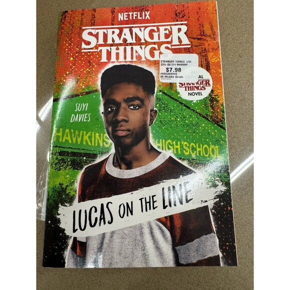 Stranger Things: Lucas on the Line by Suyi Davies (2023, Trade Paperback) 1OLSB - Picture 1 of 1